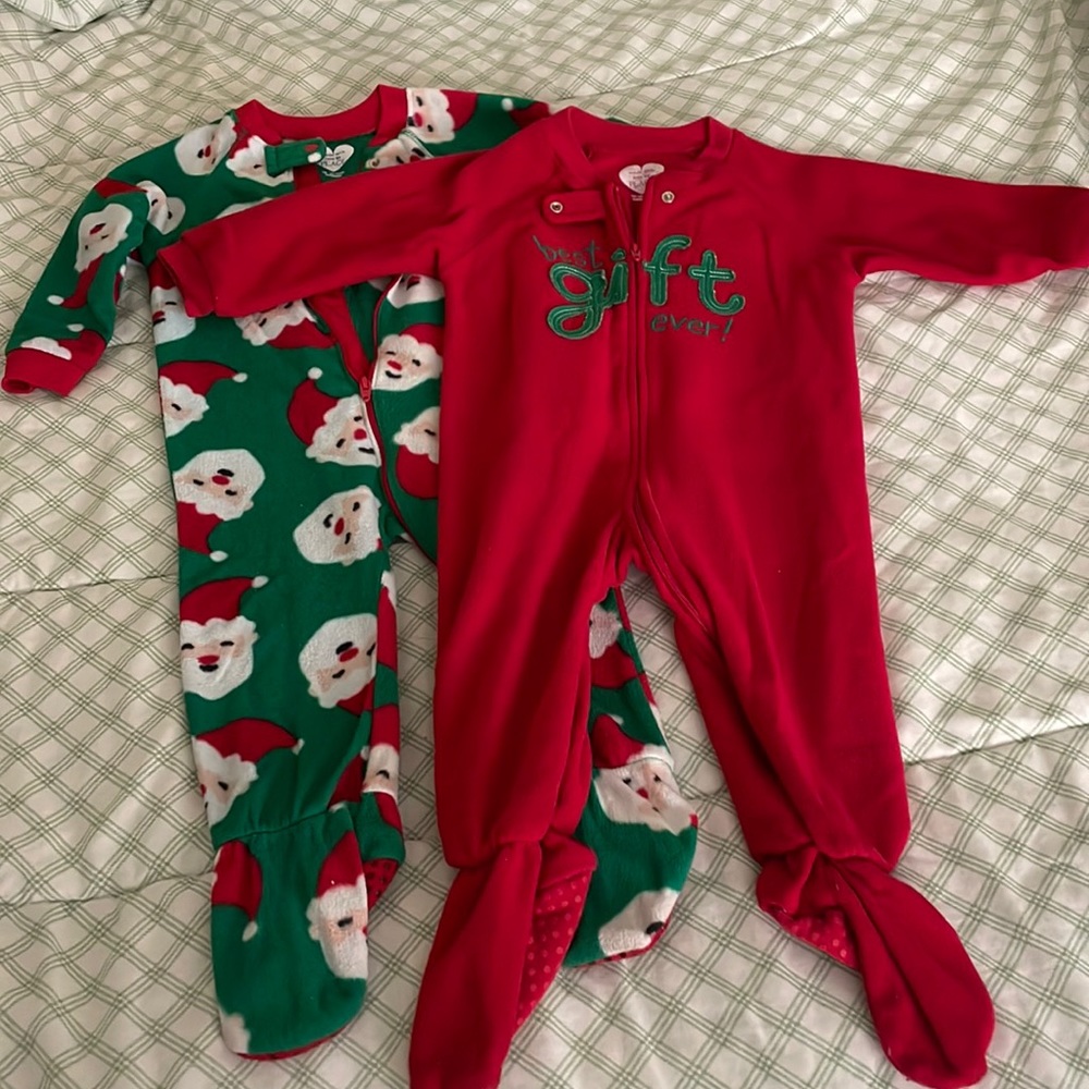 Christmas baby one piece